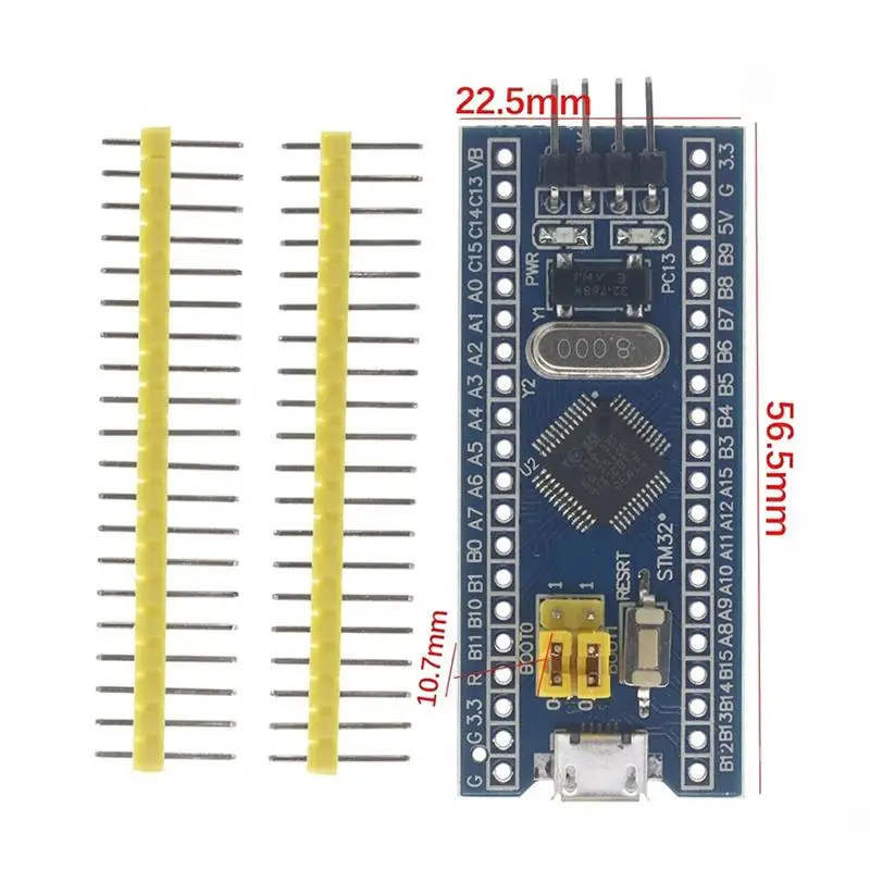 STM32 Minimum System Core Board 1PCS STM32F103C8T6/C6T6 ARM Development Module for Micro Electronic Project Building