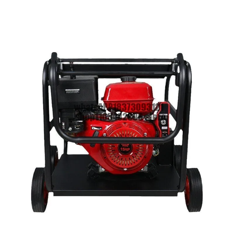 Electric start high pressure cleaner industrial large commercial high power car washing machine pipeline dredging