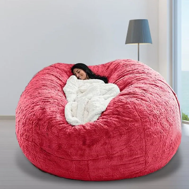 

Designer Green Lazy Bean Bag Sofa Sleep Italian Modern Boneless Lazy Bean Bag Sofa Individual Divano Soggiorno Home Furniture