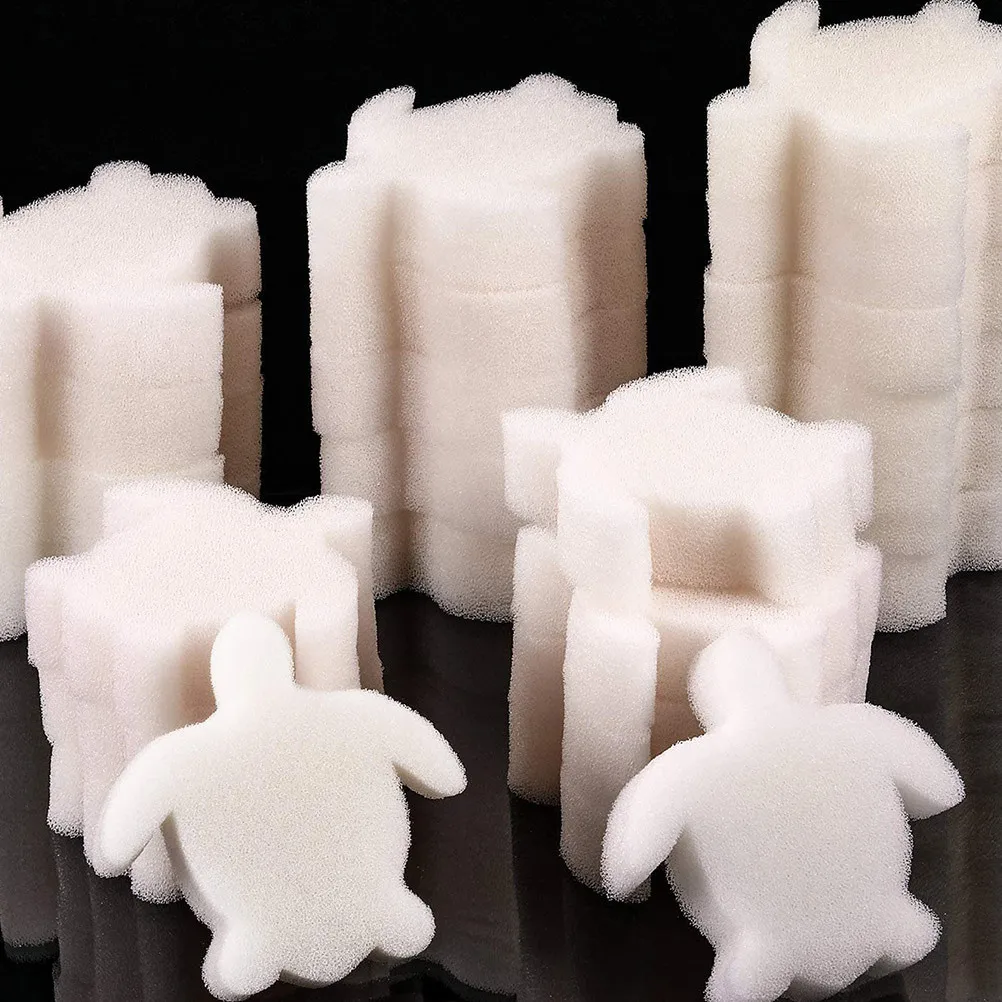 

10Pcs Oil Absorbing Sponges Creative Shapes Strong Grease Absorption for Kitchen Swimming Pool Cleaning Sponge Filter Tool