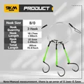 Size 8-0  3Hook Rig