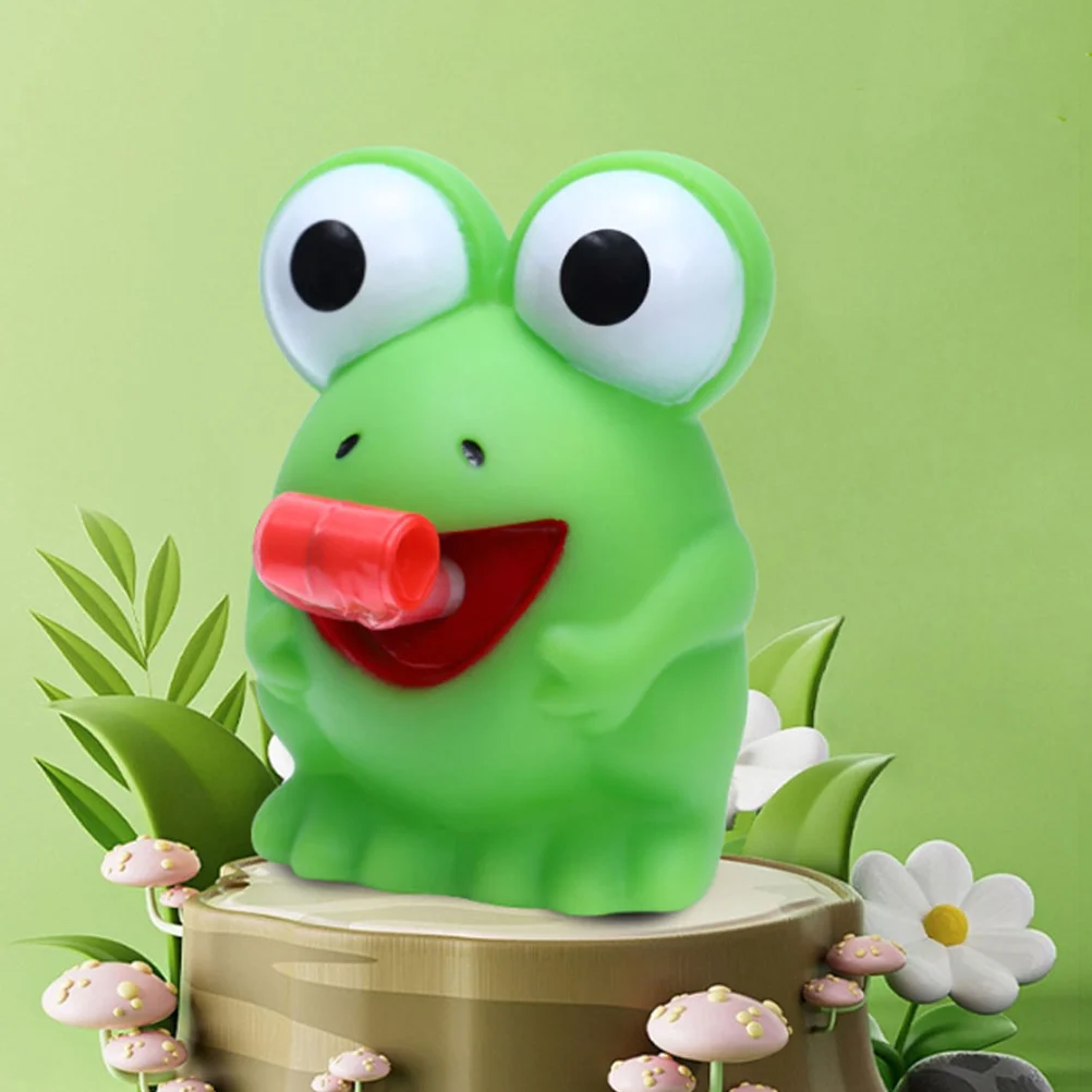 Vaguelly 2 pezzi rana suono spremere giocattolo decompressione cartone animato antistress elastico novità portatile favore di partito adorabile divertimento