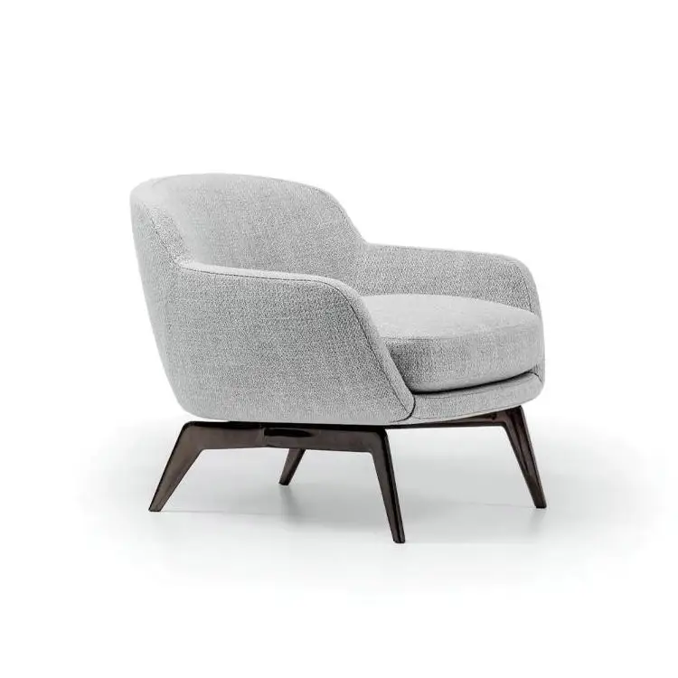 

#Nordic Lounge Armchair Hotel Lobby Hall Leather Leisure Chair Restaurants and Lounge Chairs Sofa Chairs for Lounge Living Room