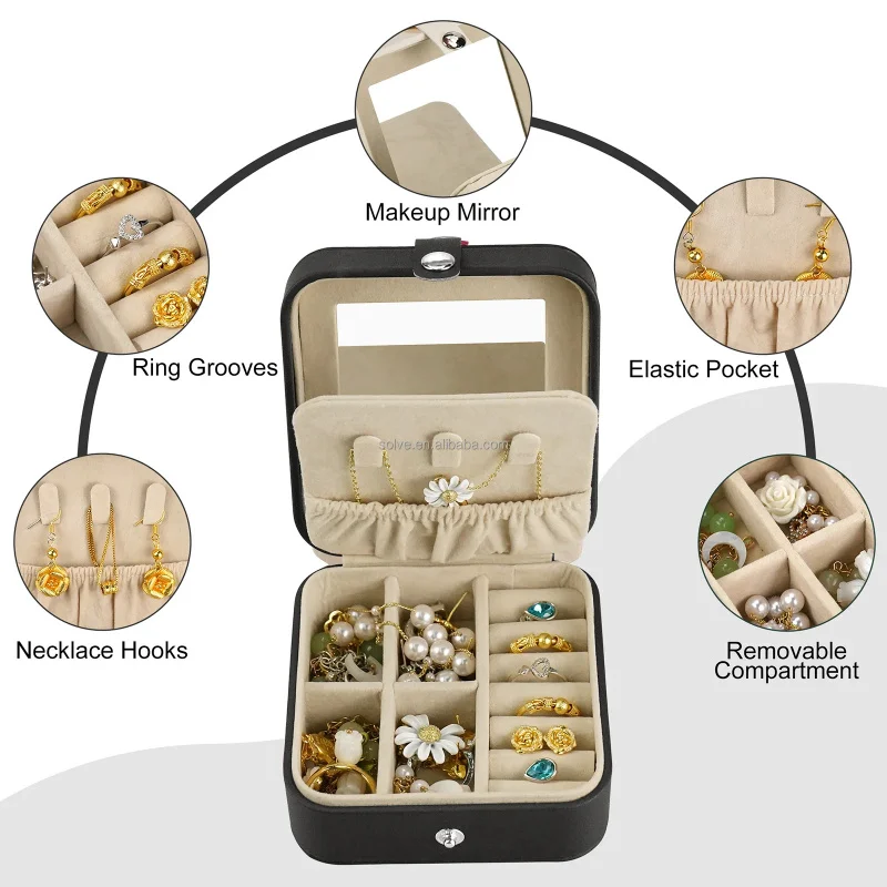 custom.Reasonable Price Square Jewelry Box in Quickly Deliver Custom Guangdong Shenzhen Jewelry Organiser