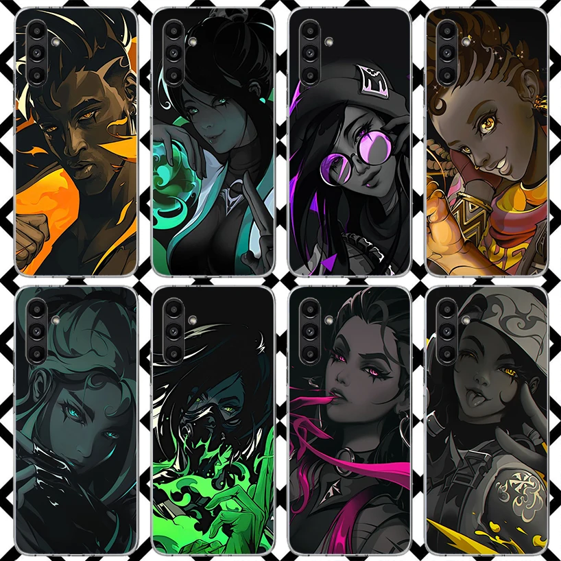 Valorant Game Cool Phone Case for Samsung Galaxy A17 A37 A57 A16 A26 A36 A56 A15 A25 A35 A55 A14 A24 A34 A54 A13 A23 A33 A53 Gal