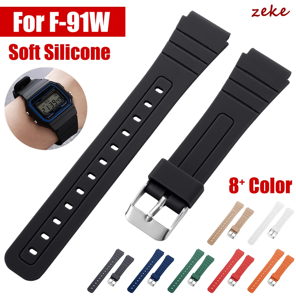 18Mm Silicone Watch…