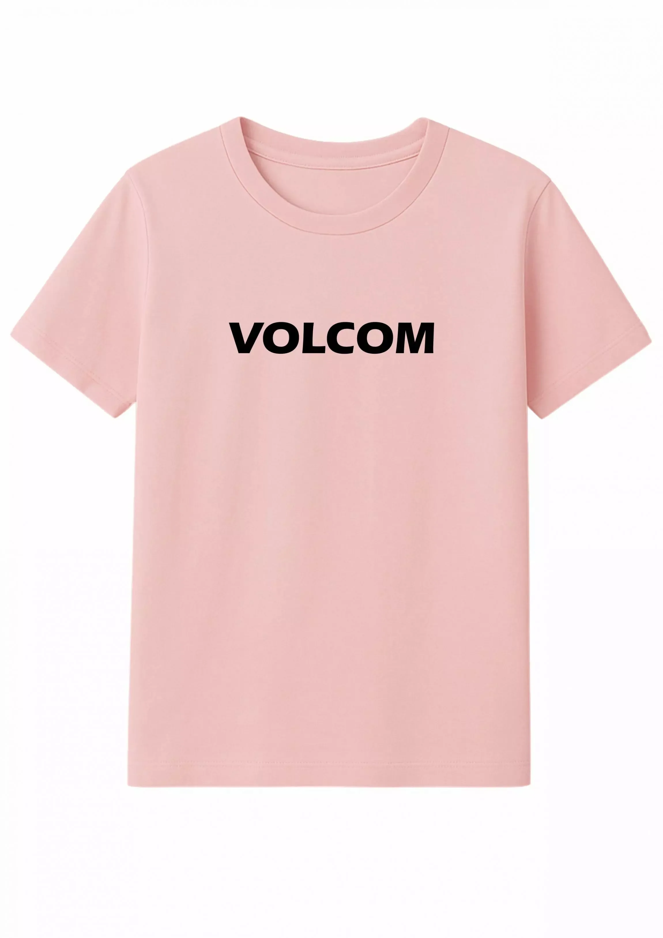 Volcom الجرافيك القطن تي شيرت للجنسين الرجال النساء الصيف ملابس بأكمام قصيرة العلامة التجارية المحملة الفاخرة عادية خمر ريترو القمم