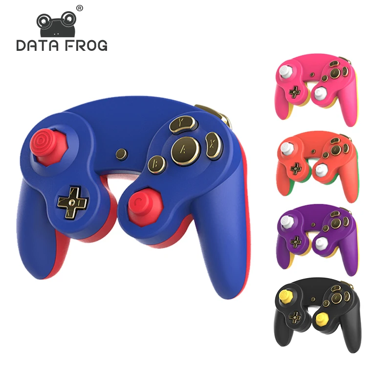 DATA FROG Ersatzgehäuse für klassische Konsolen-Controller, individuelles DIY-Gehäuse mit Tasten, mehrere Farben