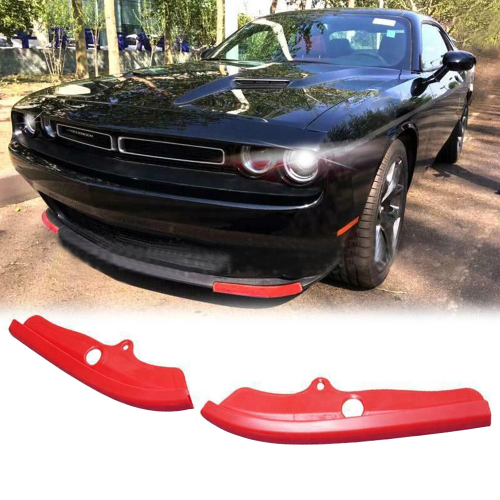 Car Front Bumper Lip Spoiler Splitter Diffuser Cover For Dodge Challenger RT Scat Pack 2015-2022,SRT 392 2015-2018,GT 2019-2022