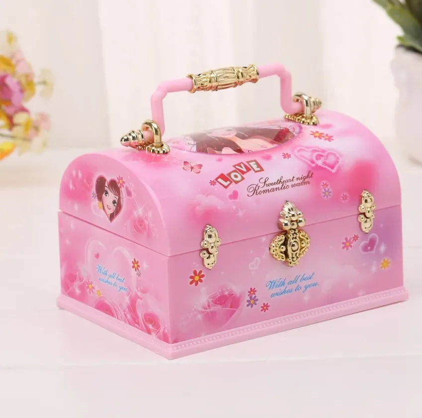 Cute Jewel Case Moded Cheap Music Boxes Creative Gift Gifts For Kids Musical Music Boxes Boxs Children Toys Decorations For Home