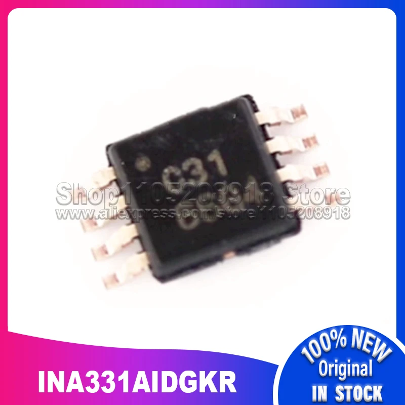 

10~50 шт./лот INA331AIDGKR INA331AIDGKT INA331AIDGK C31 MSOP8 100% новый, в наличии