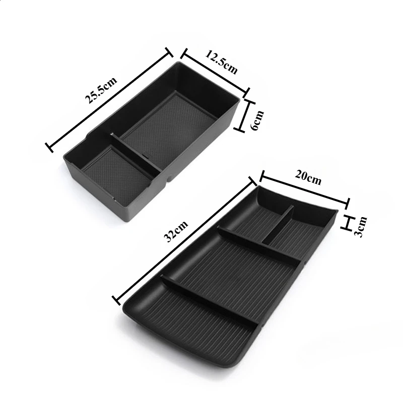 Auto-Aufbewahrungsbox für MG ES5 S5 EV 2024 2025 2026 Armlehnen-Aufbewahrungsbox Mittelkonsole Untere Ablage Auto-Zubehör Organizer – Detail 6