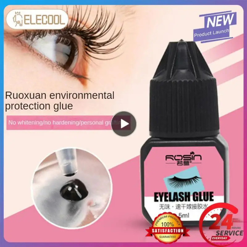 Colle d'extension de cils rapide sensible aux yeux, outil de beauté, 22ml, 1 à 6 pièces