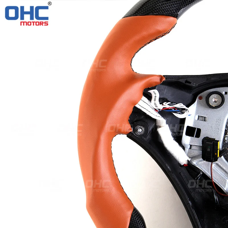 For BMW 1 Series/3 Series/5 Series/X1/X3/X4/X5X6E90 carbon fiber steering wheel modification