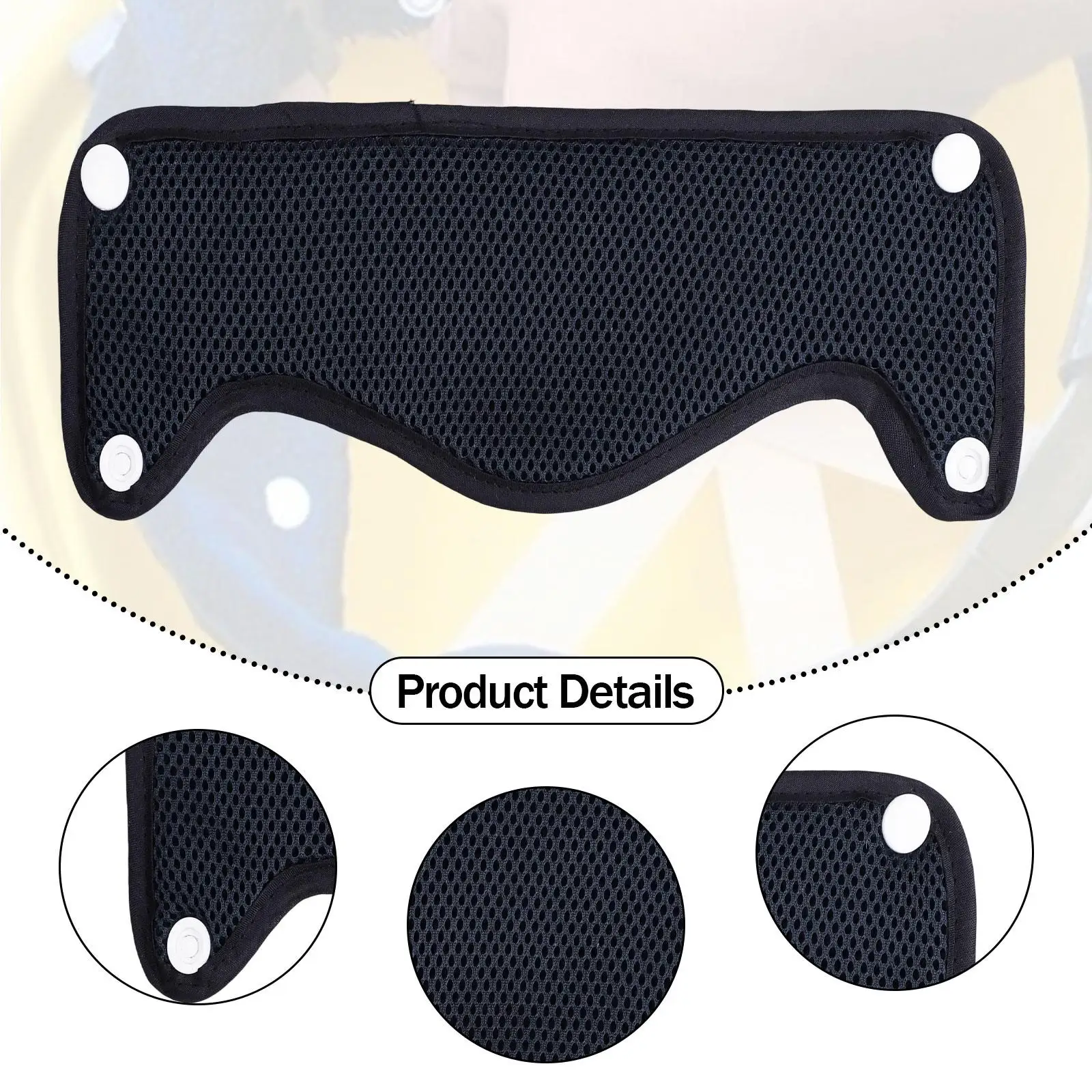 Sweatband for Hard Hat Lightweight Practical Swear Absorbing for Helmet Accessory Snap on for Sports Industrial Settings Work