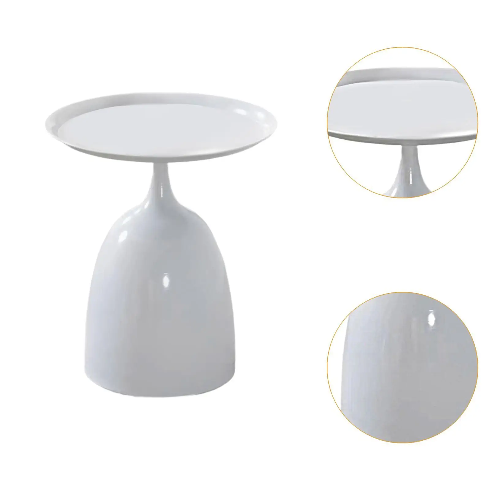 작은 사이드 엔드 테이블 귀여운 장식 북유럽 부드러운 NightStand 음료 책상 커피 테이블 작은 공간 실내 사무실 거실 소파