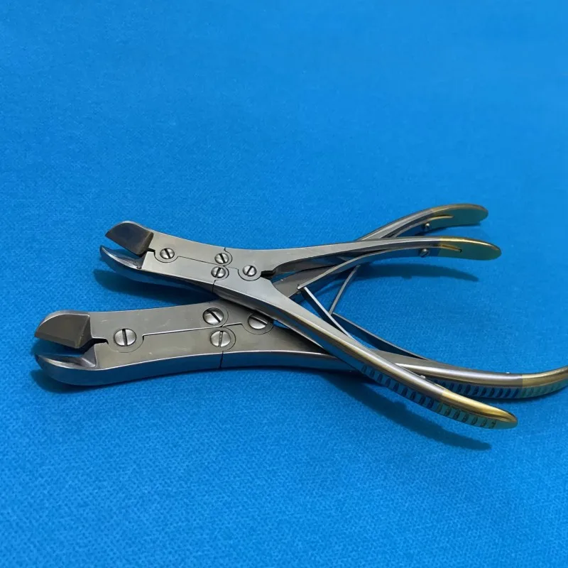 Orthopädische Instrumente – Knochenschere mit Doppelgelenk, Stahldrahtschere, intramedulläre Nägel, Kirschner-Drahtschere, medizinisch