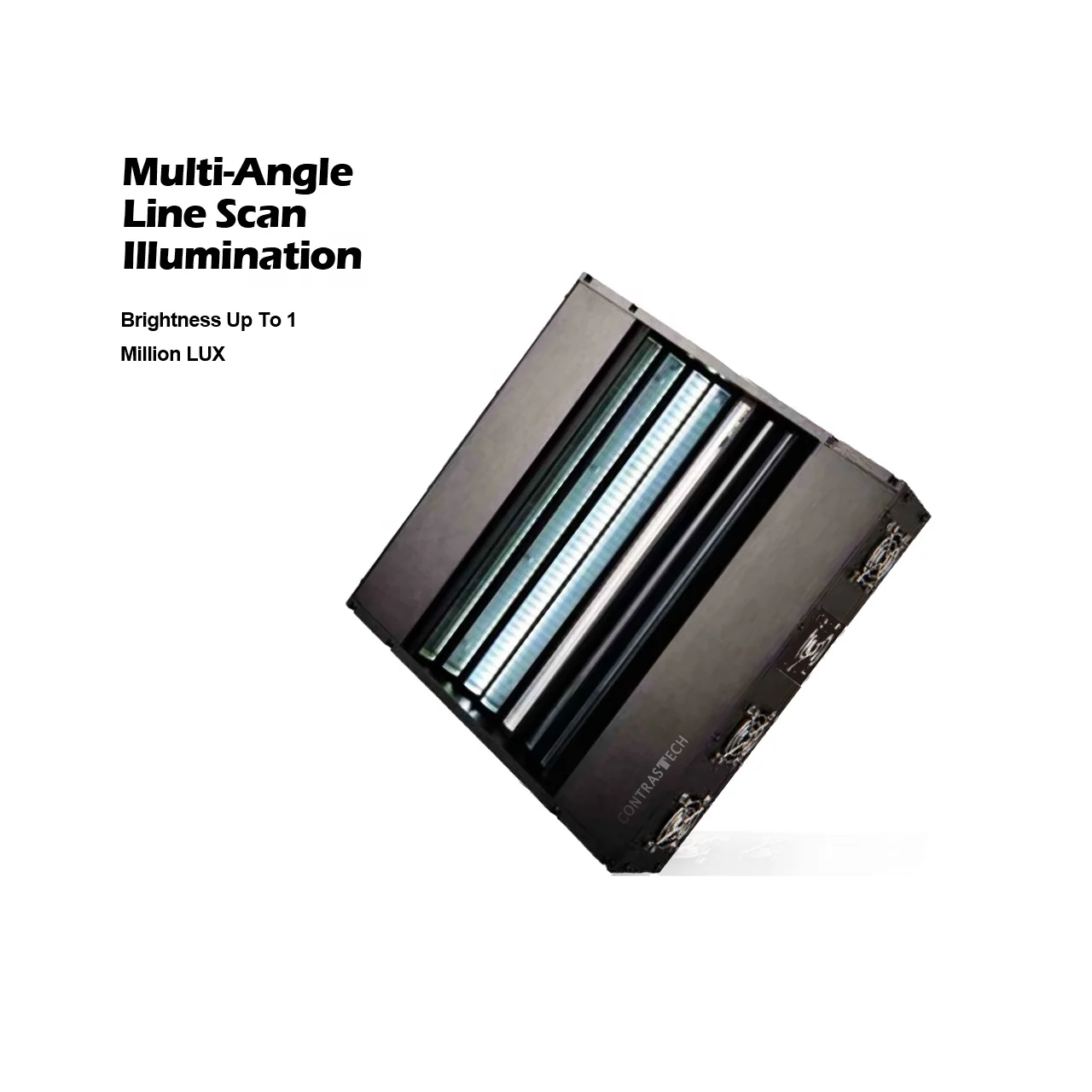 OEM 48 VDC Adjustable Multi-Angle Line Scan Illumination for Line Scan Camera for PCB Substrate Inspection Contrastech