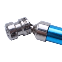 A63T-2Pcs Metal Rear Center Drive Shaft For 1:12 Wltoys 12428 12423 RC Car Short Course Desert Buggy Off-Road Blue