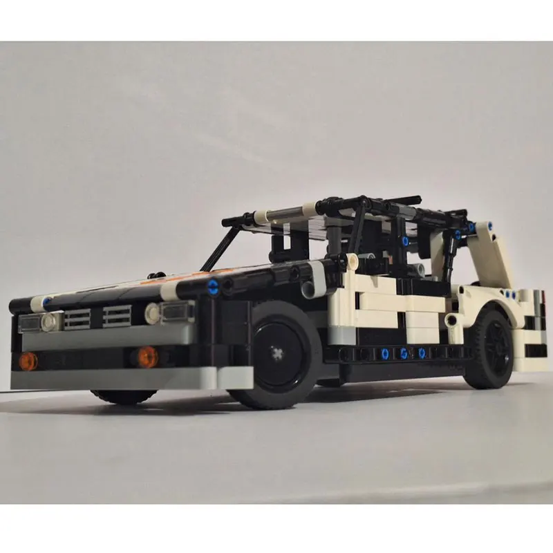 868 個 MOC-217591 ツーリングワゴンシティレトロテクニカルスピードチャンピオン車のビルディングブロックモデルのおもちゃ子供のクリスマスギフト