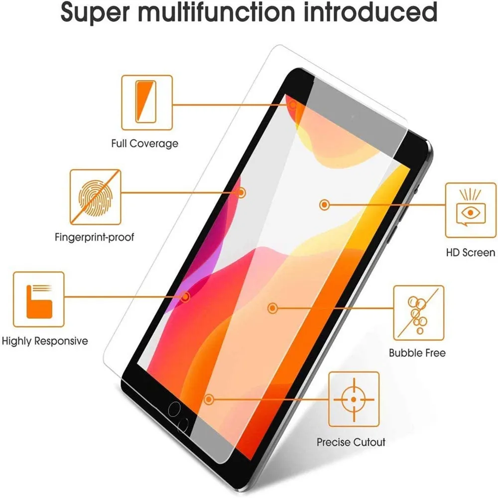 Pelindung layar kaca Tempered, TB-326FU Tablet TB-328F untuk Lenovo Tab M10 generasi ke-3 10.1 inci 2022