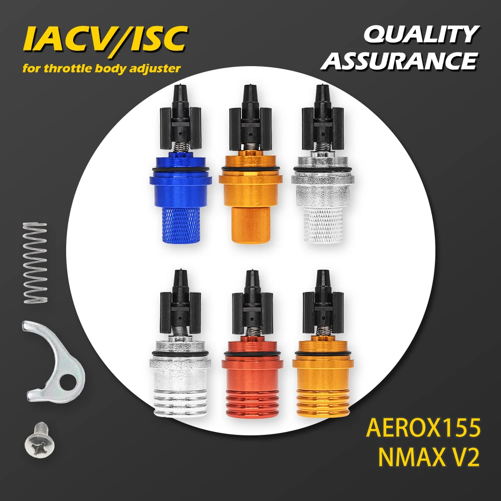 

For Yamaha NVX155 V1 V2 NMAX V2 Aerox155 ISC IACV Manual Idle Adjuster Throttle Body
