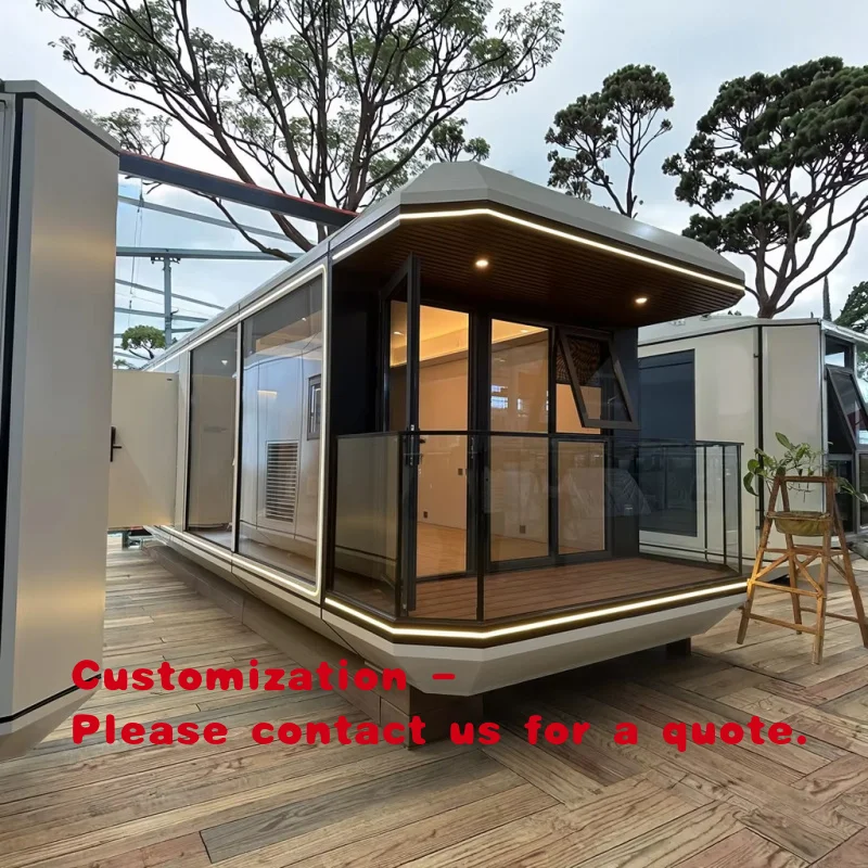 

custom.CE Certified Airport Sleeping Pod Cabin 1 Bedroom Soundproof Transit Lounges Compact Design House Hotel Outdoor P