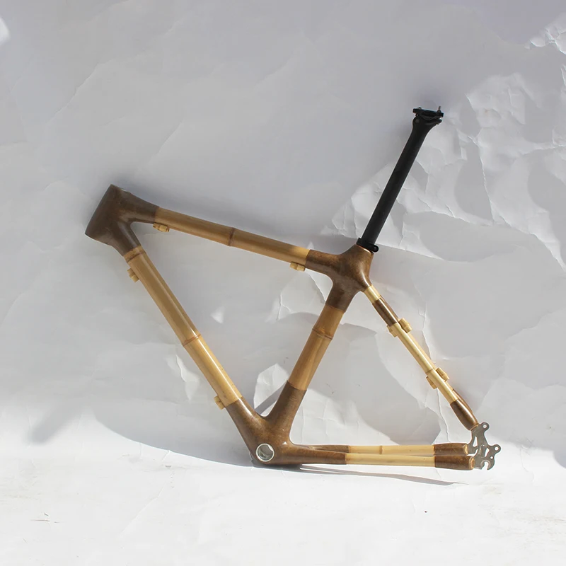 Naturefly Bamboo Mountain Bike Frame 29er MTB Frameset Bicycle Parts Cycle Frame City Cycling