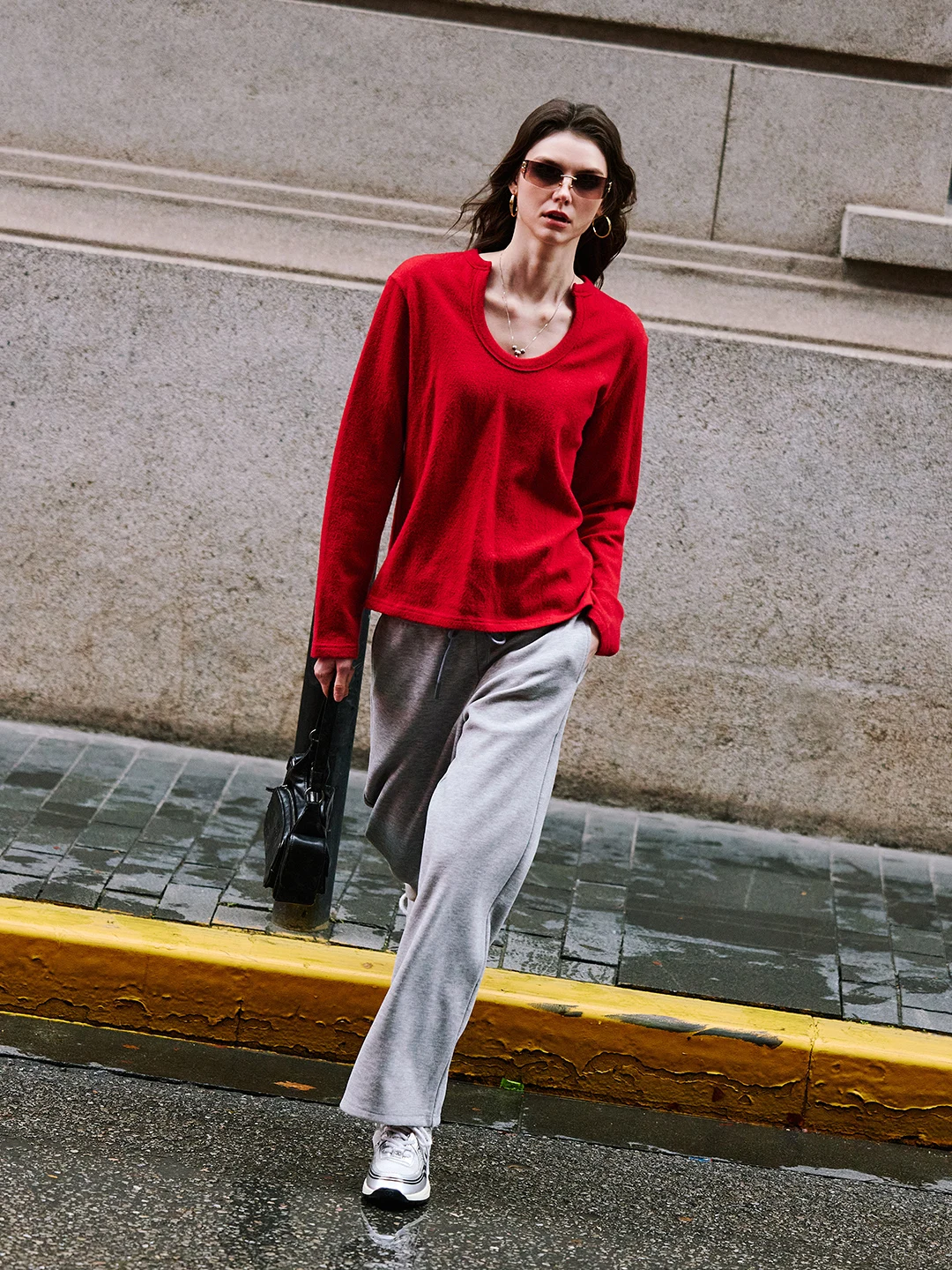 

Luna7xi Knitted Long Sve round Ne Slim Fit Pure Color Base irt Autumn Winter Casual Comfortable Cotton Women's Top