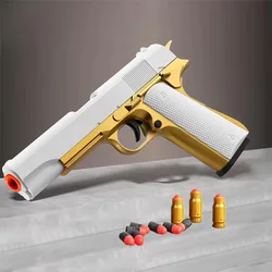 Pistolas de juguete de Gel con balas blandas para niños, juguetes de espuma Blaster, juegos de tiro, modelo de juguete educativo para niños, regalo de Navidad