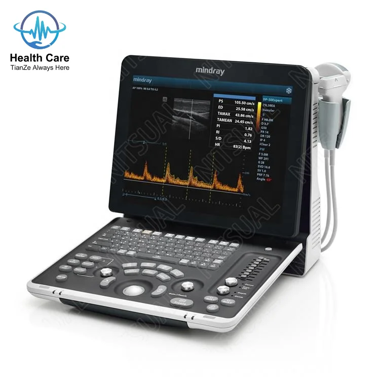 Mindray DP-50  Veterinary Portable Ultrasound Machine Diagnostic Imaging Portable B&W Veterinary Ultrasound Machine Good Quality