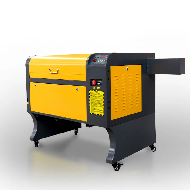 WER-4060 الليزر حفارة قطع صغيرة باستخدام الحاسب الآلي ليزر Co2 آلة الحفر بالليزر آلة طحن آلة الطابعة CE الخشب والجلود نابض