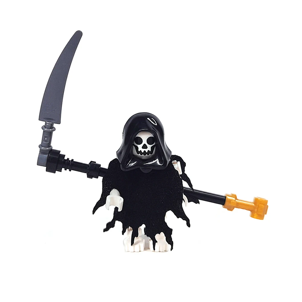 MOC Halloween Skeleton Army Mini Doll  DIY Building Blocks Assembled Building Blocks  Toy Character Doll Skeleton Ornaments