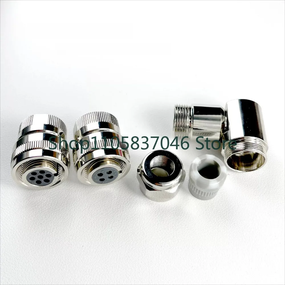 Seven core proportional 4P7P servo plug 4-core elbow connector waterproof connector aviation plug