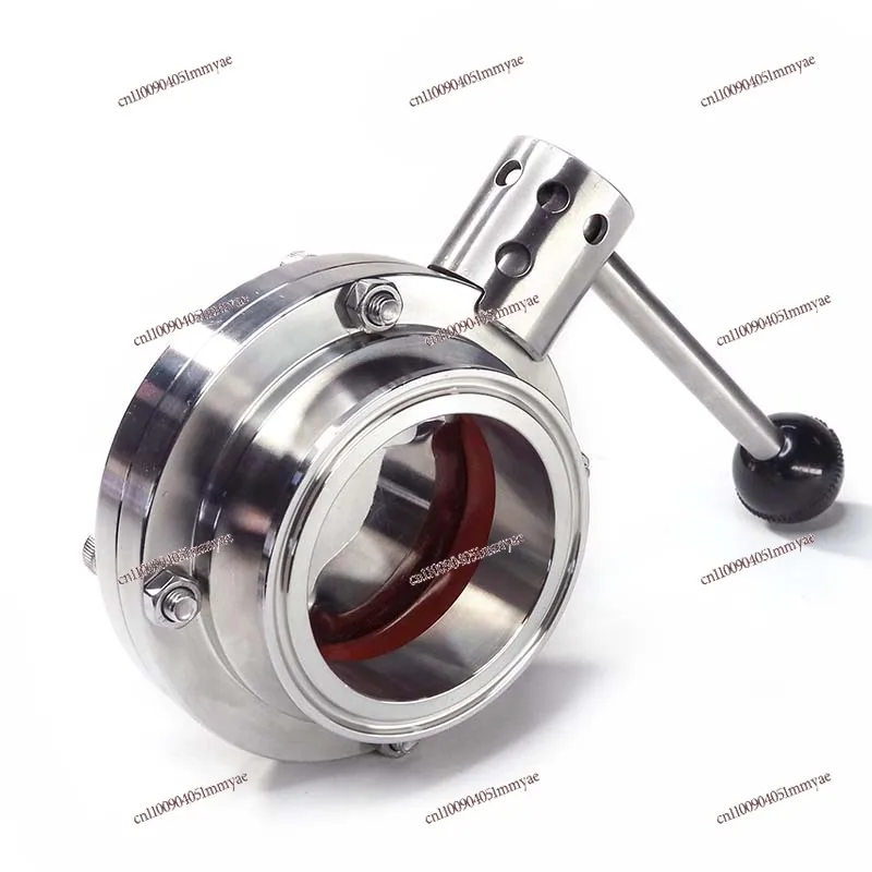 

304 Stainless Steel Quick Load Butterfly Valve Craft Food Joint Disc Valve Clamp 316 Valve Manual