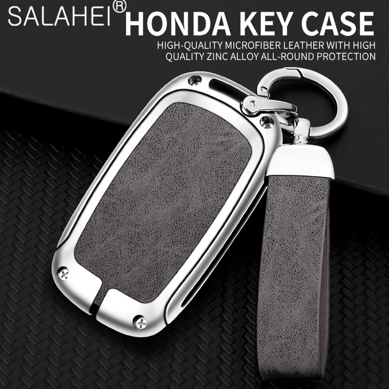 

Car Remote Key Case Cover Shell For Honda Civic 2022 4/5 Buttons Protector Holder Fob Keyless Accessories Keychain