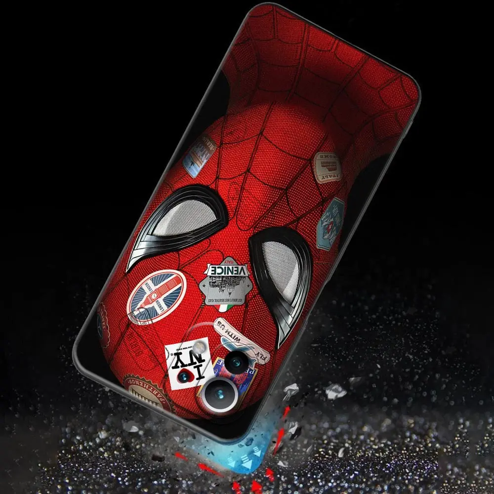 Spider-Man Miles Morales Marvel Case For Xiaomi 11 Lite 5G NE 11T 12 13 13T 12T Pro Poco X3 NFC F3 M3 M4 X4 X5 F5 Pro Case Funda