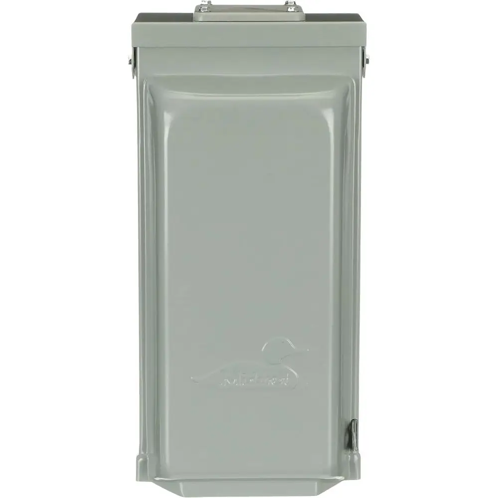 U055C010P RV Power Outlet Panel • 120/240V 70A Unmetered Temporary Power Box • 20A & 50A GFCI Receptacles • RV Pedestal Surface
