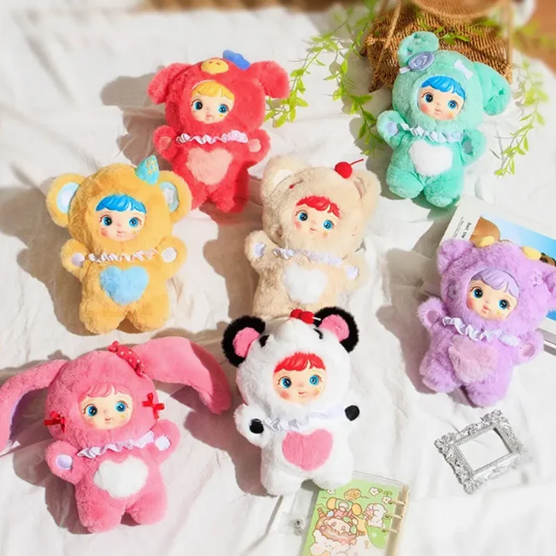 

Candy Heart Party Blind Box Cute Plush Doll Pendant Bag Diy Decoration Tide Play Desktop Ornaments Exquisite Cartoon Girl Gift