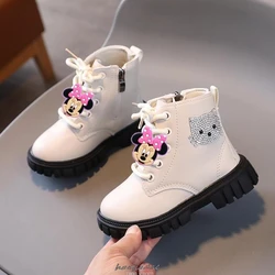 Stivali singoli per il tempo libero per bambini stivali corti Lilo e Stitch scarpe basse per bambini scarpe antiscivolo resistenti all'usura per ragazzi e ragazze calzature per studenti