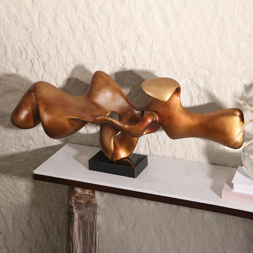 Custom Unitque Gateway Console Big Resin Sculpture Home Accessories Decoration Items For Tabletop Decor