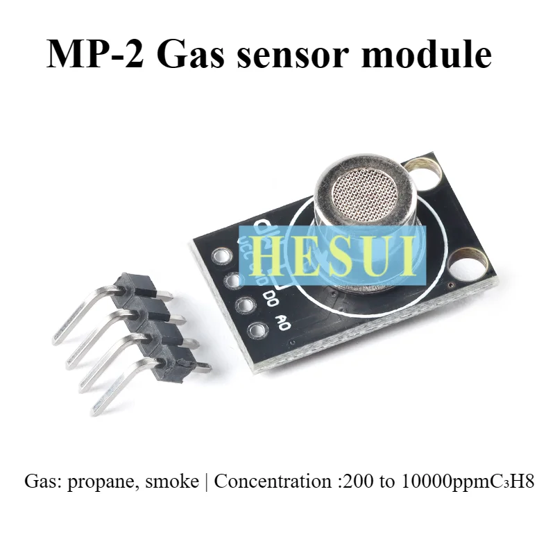 MP-2 연기 가스 센서 모듈, 메탄 액화 가연성 탐지 프로브, MQ-2 미니 버전