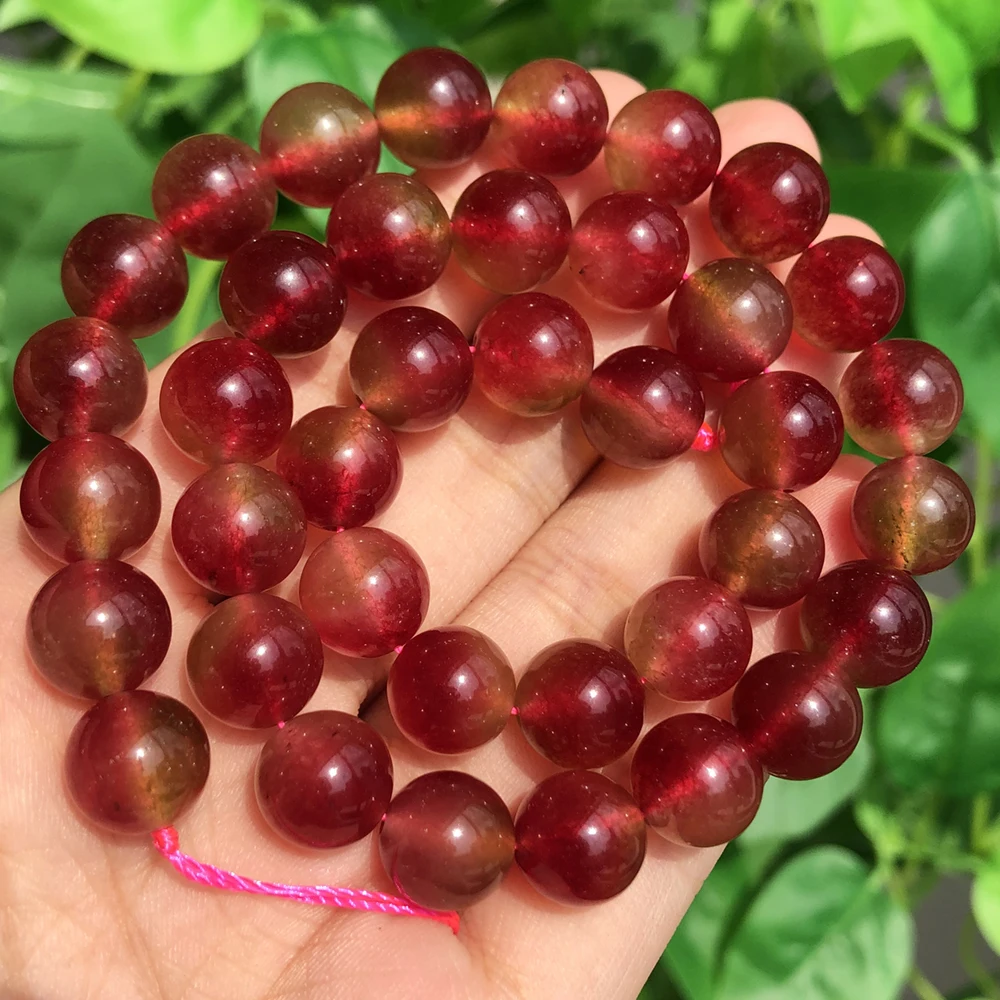 Natural Pink Stone Beads Agates Angelite Quartz Opal Aventurine Jades Howlite Pearl Round Beads For Jewelry Making Diy Bracelets