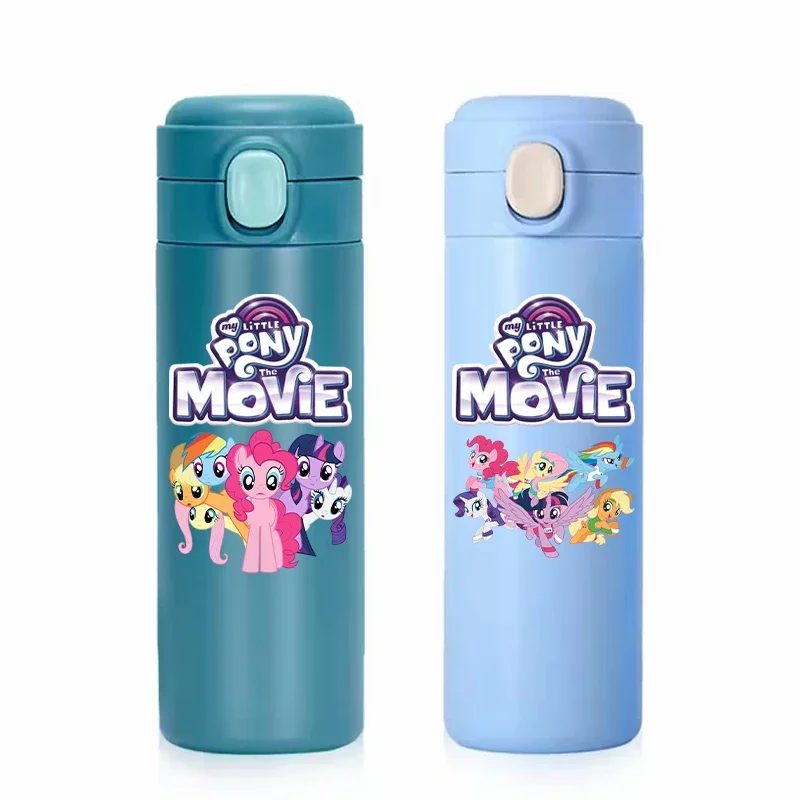 Anime 420ML My Little Pony Pinkamena Diane Pie 304 Stainless Steel Cartoon Sport Water Mug Kawaii Water Bottle Portable Gift