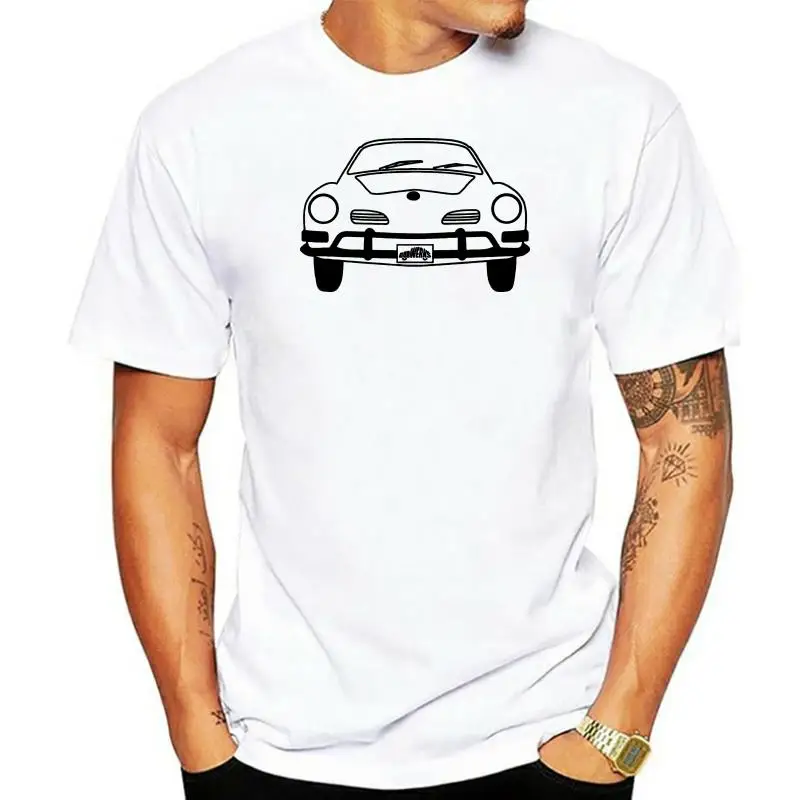 Men T Shirt Karmann Ghia with DubWerks License Plate Women tshirt