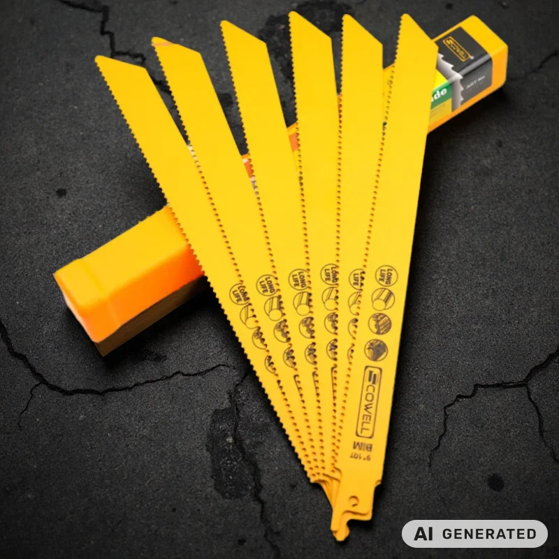 20 Pack HSS BImetal M42 Cobalt 8% Demolition Saber Saw Blades 9