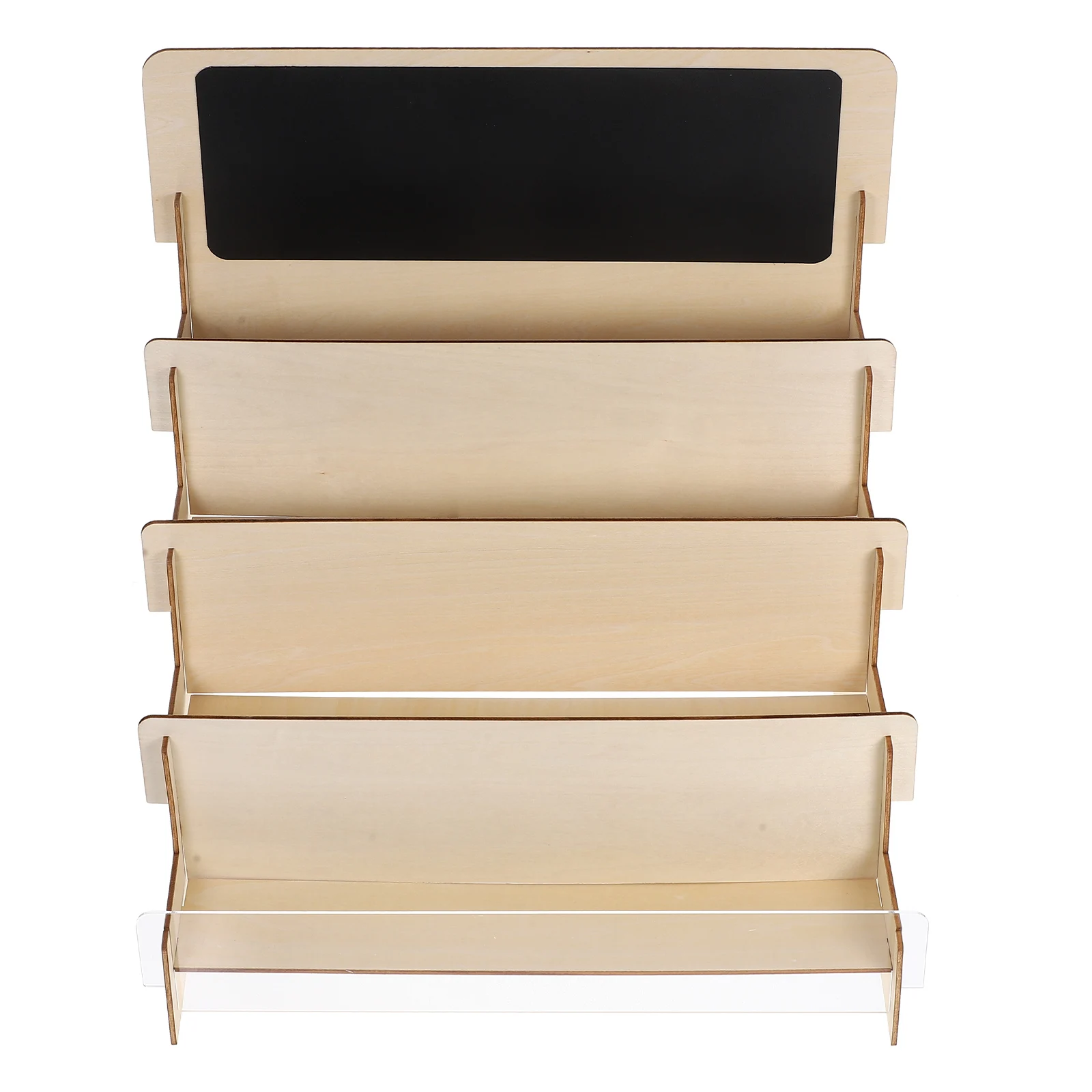 

Wood Card Display Stand Holiday ganizer Storage Rack Postcard Holder Vendor Shelf Greeting Cards Storage Display