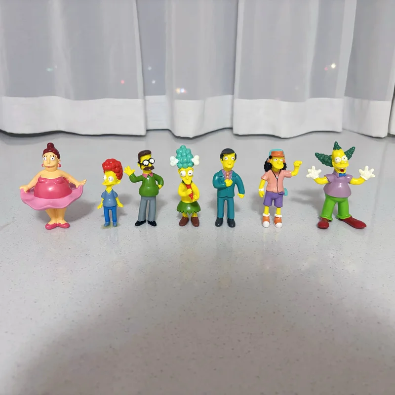 Spot Anime Xin Pusen Figurines Antique Toys Ornaments With Labels Complete Set Cute Cool Funny Cute Old Baby Gift for friends view 5