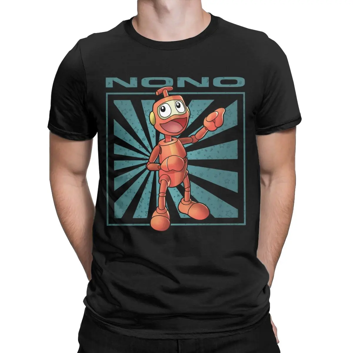 Nono 31 Ulysses 31 T-Shirts for Men Cartoon Crazy 100% Cotton Tee Shirt O Neck Short Sleeve T Shirts Graphic Clothing