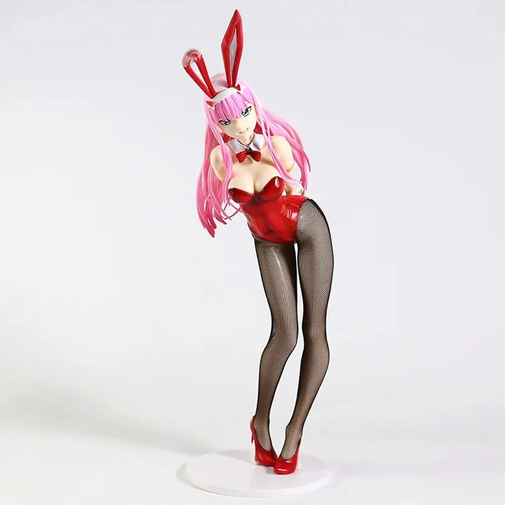 Anime Darling in the FRANXX Zero Two 02 Bunny Girl Super Sexy 1/4 Scale Nakiri erina Bunny Girl Huge Figure Model Toy Gift